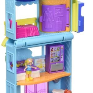 Polly Pocket Pollyville Hotel Pollyville Hotel with 4 Floors of Fun, Micro