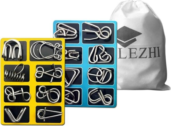LEZHI IQ Toys-AB A+B Test Mind Game Brain Teaser Wire Magic Trick