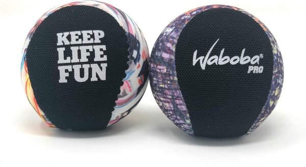 Waboba Ball Pro Water Bouncing Balls Pool Toys Set 2 Pack Bundle