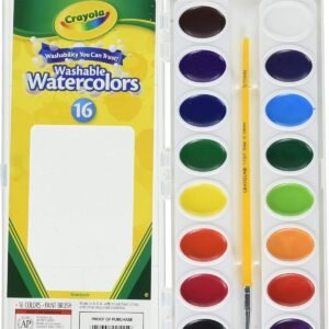 Crayola Washable Watercolors, 16 Count Pack of 2 Total 32 Count