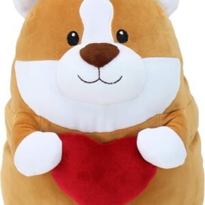 Squeeze With Love Animal Adventure Super Puffed Plush Corgi Kit