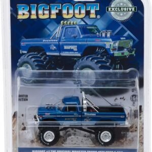 StarSun Depot New 1974 Ford F-250 Monster Truck Bigfoot #1 Blue The
