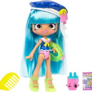 5 Shoppie Doll with Matching Shopkin & Accessories, Popsi Blue