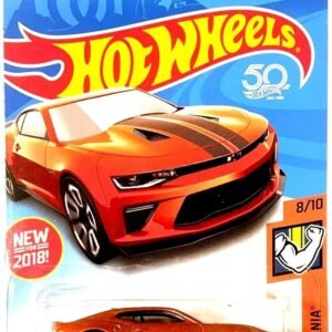Hot Wheels 2018 50th Anniversary Muscle Mania 18 Camaro SS 50/365, Orange