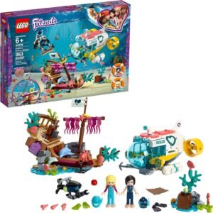 LEGO Friends Dolphins Rescue Mission 41378 Building Kit with Toy Submarine and