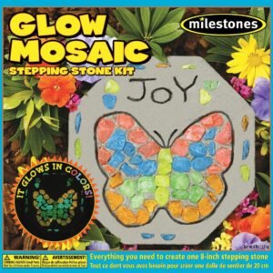 Midwest Products 90111244 Mosaic Stepping Stone Kit, Glow In The Dark