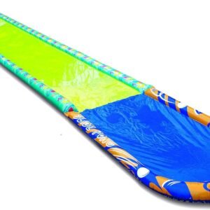 BANZAI Longest Ever 26 Foot Water Slide and Pong Party