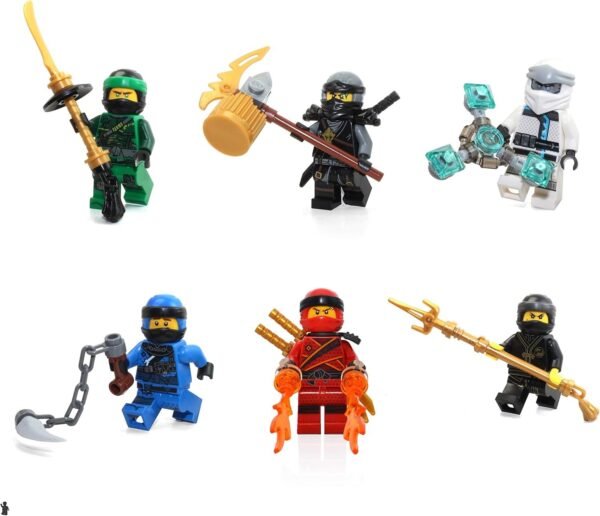 LEGO Ninjago Masters of Spinjitzu Combo Foil Pack - Set of 6