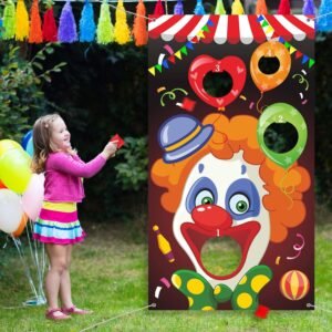 Carnival Toss Games with 3 Bean Bag, Fun Carnival Game for Kids