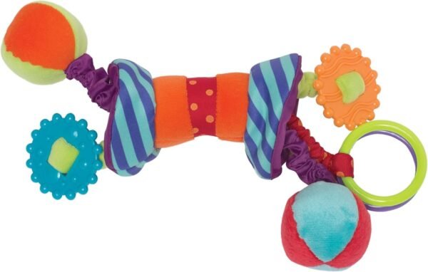 Manhattan Toy Ziggles Rattle and Teether Developmental Activity Toy Kit
