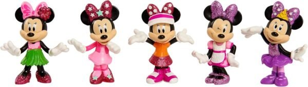 Minnie Mouse Collectible Figure Set Kit Toy Fun Kids Pack