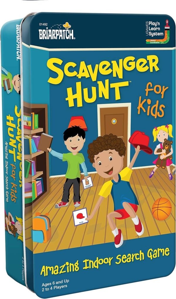 Scavenger Hunt for Kids Tin Kit Toy Fun Pack Set
