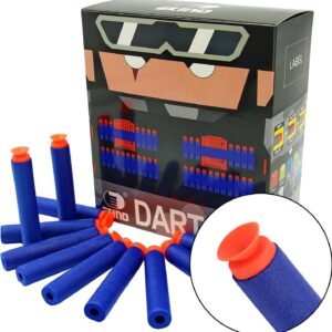 EKIND 100 Pcs 7.2cm Foam Suction Darts Compatible for Nerf N-Strike Elite