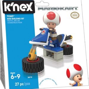 Nintendo Mario Kart Toad Bike Building Set Kit Toy Fun