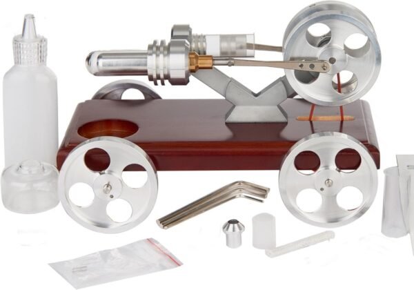 Sunnytech Hot Air Stirling Engine Education Toy Electricity Power XC01