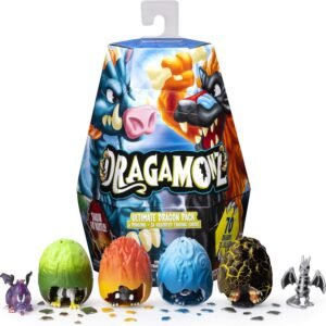 Dragamonz, Ultimate Dragon 6 Pack, Collectible Figure & Trading Card Game, for