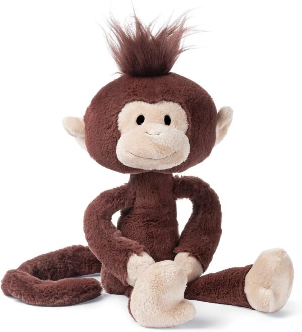 GUND Toothpick Gabriel Monkey Plush Stuffed Animal, Brown, 15 Kit