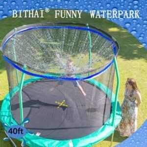 BITHAI Trampoline Accessories Trampoline Sprinkler Water Toy for Kids Outdoor Waterpark Summer