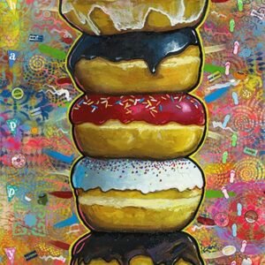 We Love Donuts 1000 Piece Jigsaw Puzzle Kit Toy Fun