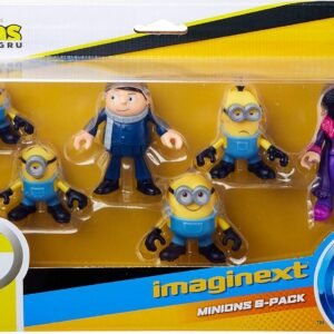 Fisher-Price Imaginext Minions Figure Pack, set of 6 film character figures for