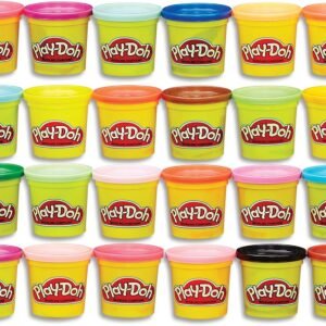 Play-Doh Modeling Compound 24-Pack Case of Colors, Non-Toxic, Multi-Color, 3-Ounce Cans, Ages