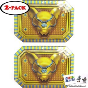 Treasure X Kings Gold Mini Beasts 2 Pack with 2 GosuToys Stickers