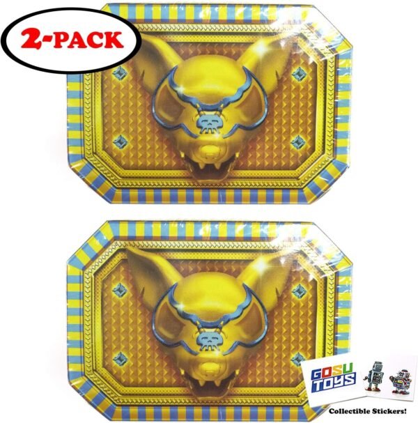 Treasure X Kings Gold Mini Beasts 2 Pack with 2 GosuToys Stickers