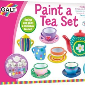 Paint A Tea Set, Paint Your Own Craft Kit for Kids, Ages