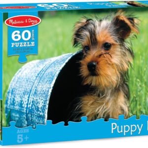 Melissa & Doug Puppy Pail Jigsaw Puzzle 60 pcs Kit