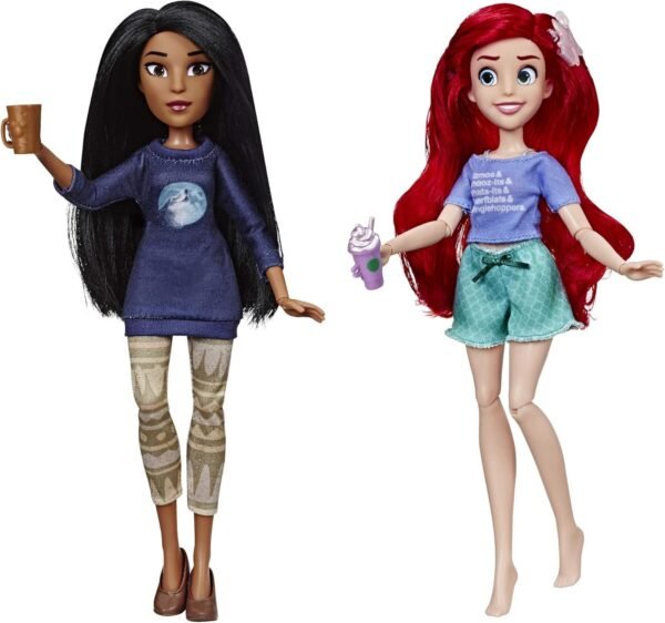 Disney Princess Ralph Breaks The Internet Movie Dolls, Ariel & Pocahontas Dolls