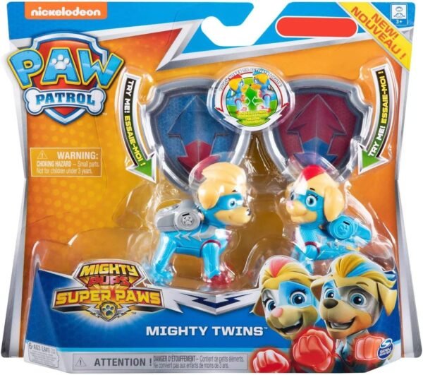 Paw Patrol Mighty Paws Super Paws Twins 2 pack Kit
