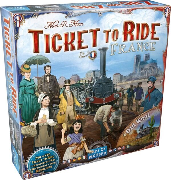 Ticket to Ride France and Old West Map Collection Six