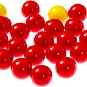 Hungry Hungry Hippos -Compatible Replacement Marbles - 21 Pieces 19 Red and