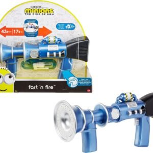 Minions Fart N Fire Super-Size Blaster with 20 Plus Fart Sounds and