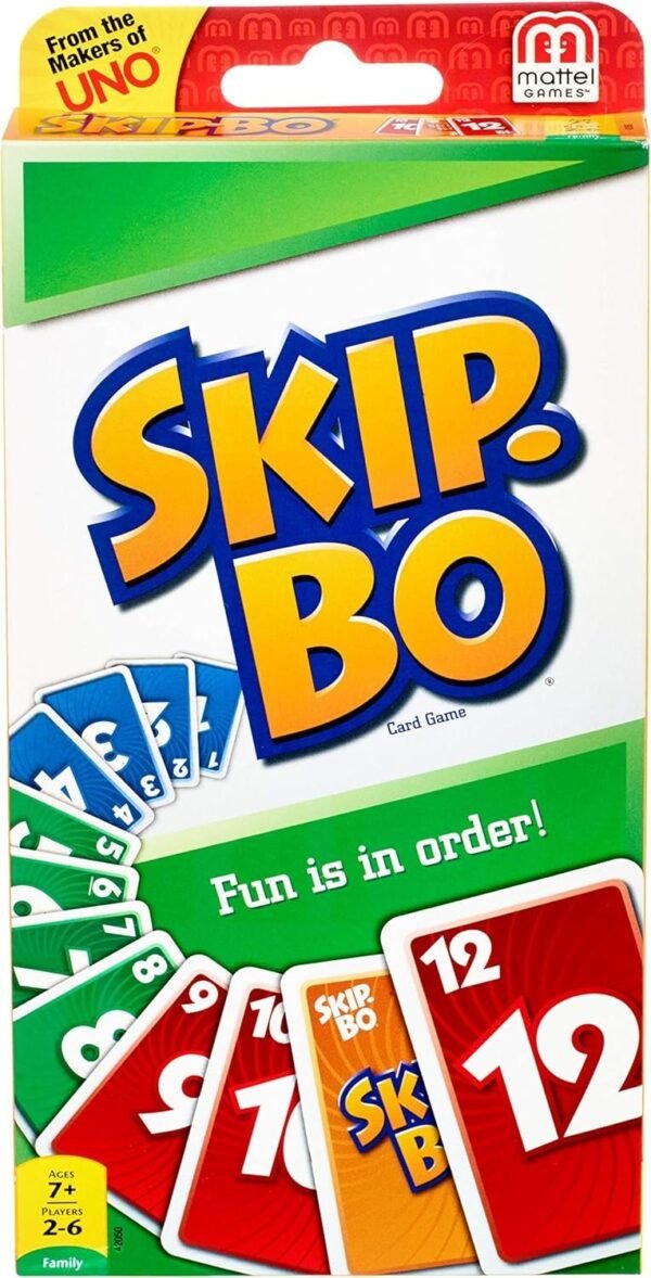 SKIP BO Card Game Kit Toy Fun Kids Pack Set