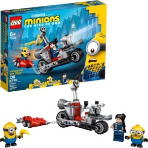 LEGO Minions Unstoppable Bike Chase 75549 Minions Toy Building Kit, with Bob,