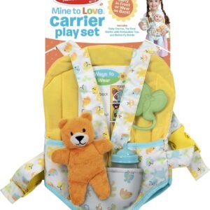 Melissa & Doug Mine to Love Carrier Play Set for Baby Dolls