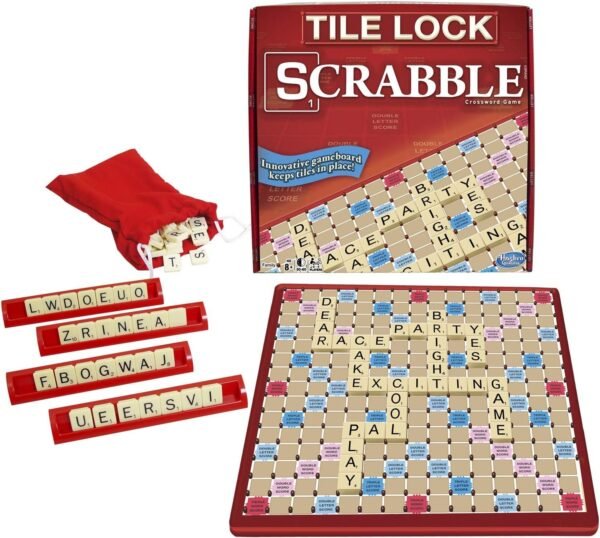 Winning Moves Tile Lock Scrabble Kit Toy Fun Kids Pack