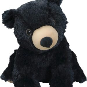 Intelex Warmies Cozy Plush Black Bear Kit Toy Fun Kids