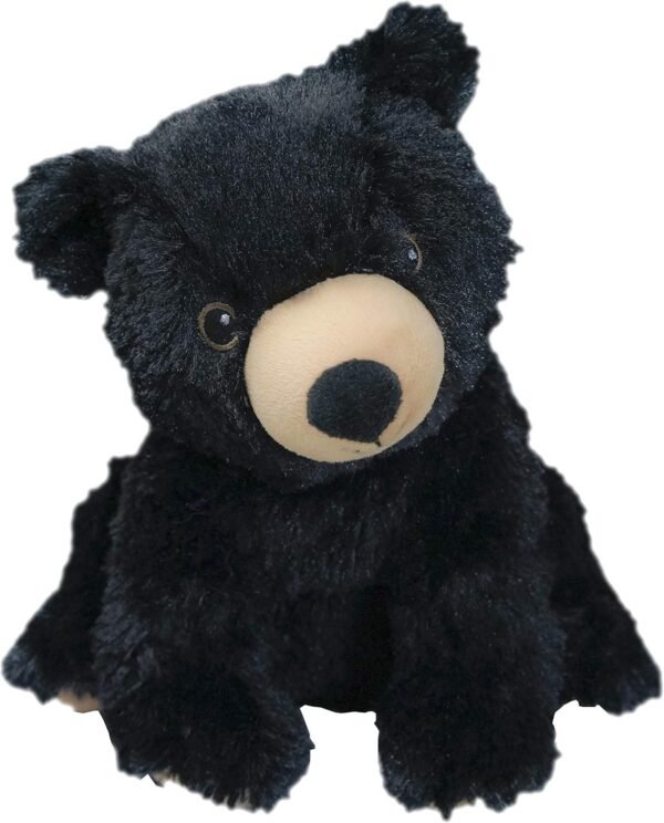 Intelex Warmies Cozy Plush Black Bear Kit Toy Fun Kids
