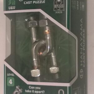 U & U Hanayama Cast Metal Brain Teaser Puzzle Level 4