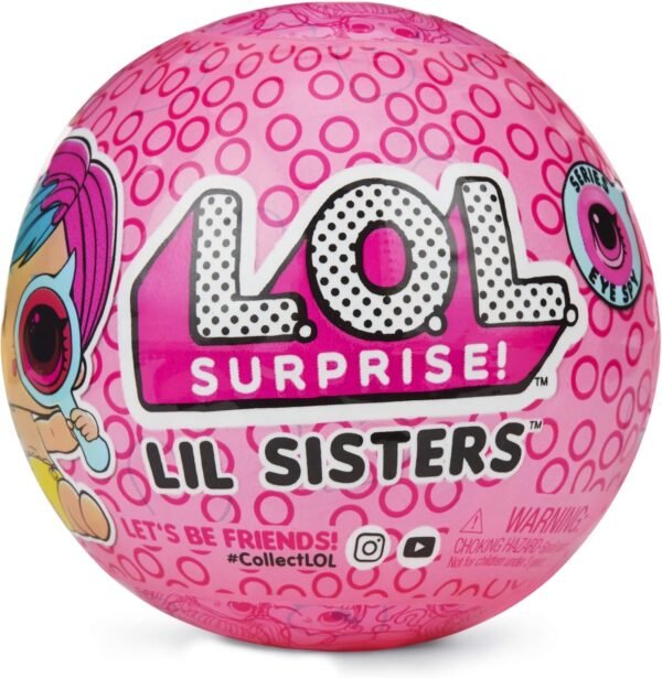 L.O.L. Surprise Lil Sisters-Eye Spy 2 Kit Toy Fun Kids