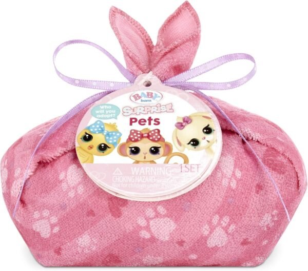 Baby Born Surprise Pets with 8+ Surprises, Color Change & Bathtub, Multicolor