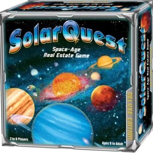 SolarQuest The Space-Age Real Estate Game Deluxe Edition - Space Adventure -