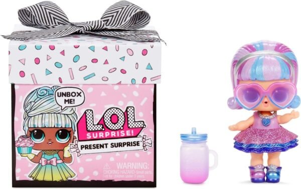 L.O.L. Surprise Present Surprise Doll with 8 Surprises Kit Toy