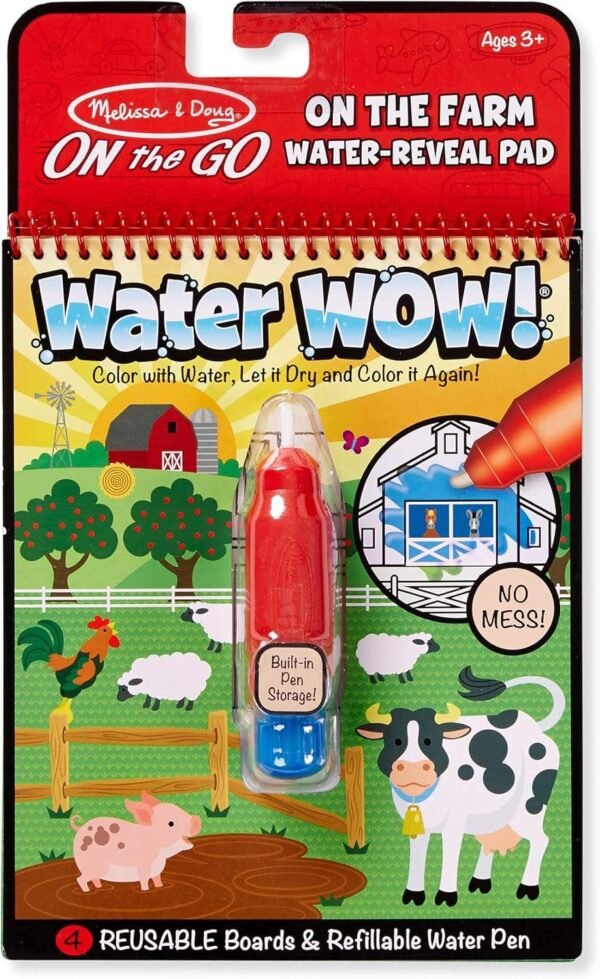 Melissa & Doug Water Wow On The Farm Kit Toy