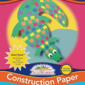 SunWorks 6526 Construction Paper, 11 Assorted Colors, 12 x 18, 150 Sheets