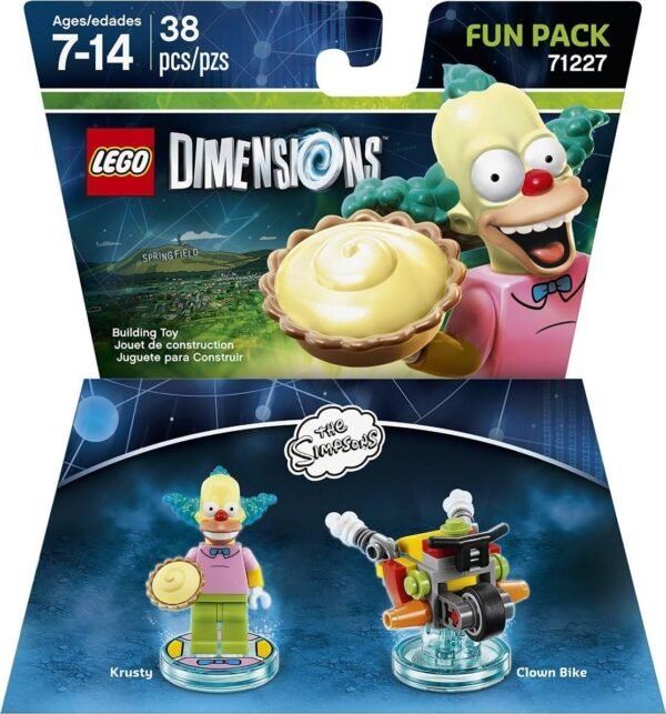 LEGO Dimensions, Simpsons Krusty Fun Pack Kit Toy Kids Set