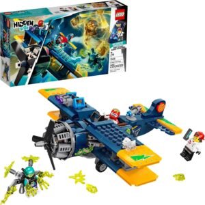LEGO Hidden Side El Fuegos Stunt Plane 70429 Ghost Toy, Cool Augmented