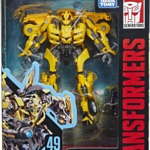 Transformers Toys Studio Series 49 Deluxe Class Movie 1 Bumblebee Action Figure